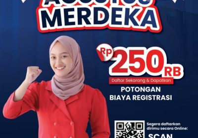 Apresiasi Pendaftaran Mahasiswa di Bulan Agustus